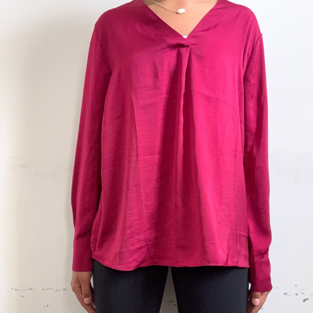 Banana Republic Maroon Tunic Top NWT